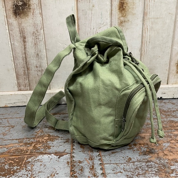 Small Canvas Backpack - Picture 5 of 10